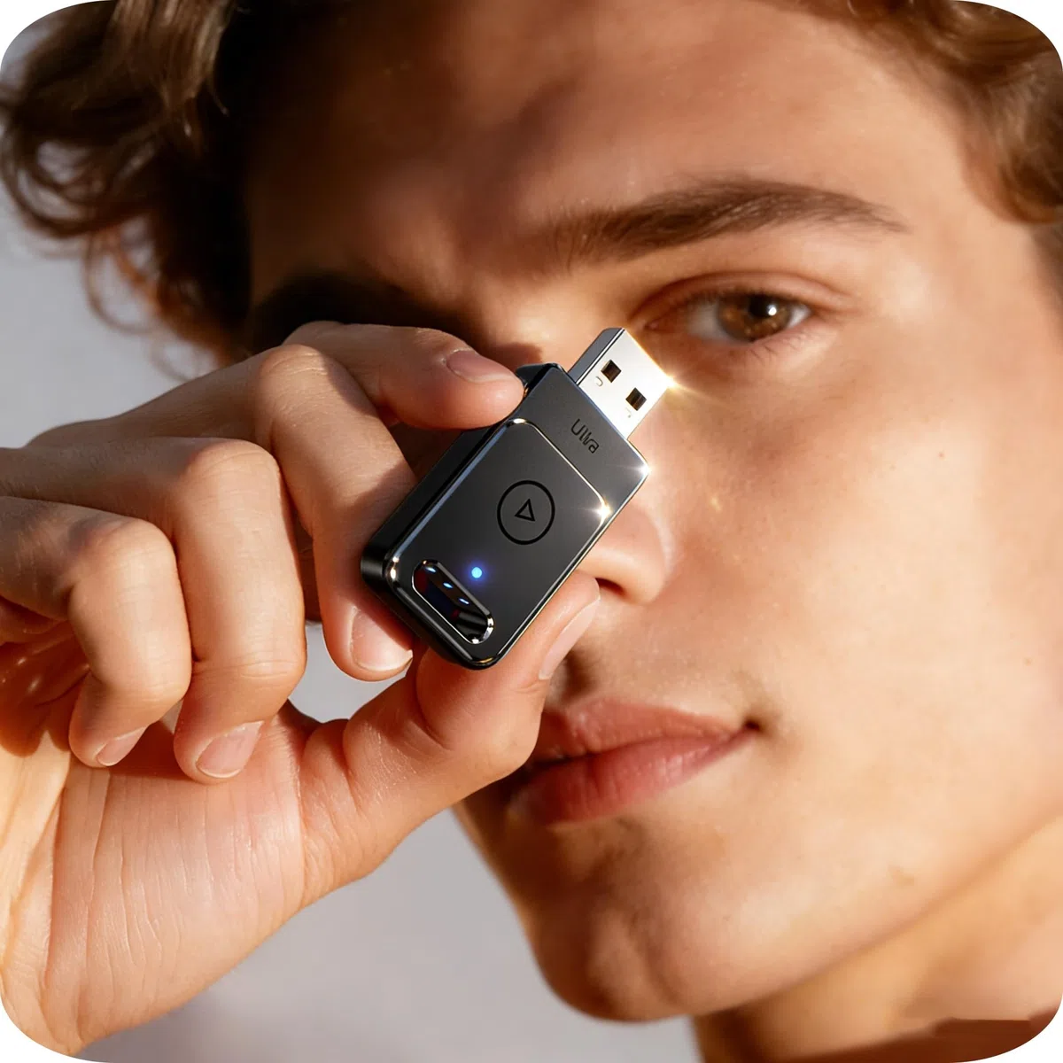 für Apple Carplay Wireless Adapter, 3X Autoverbindung, Keine Latenz, Plug&Play, Wireless Carplay Adapter, 2026 Mini Car Play Kabellos Dongle für GPS-Geräte mit Navigation, USB A/C (Schwarz)