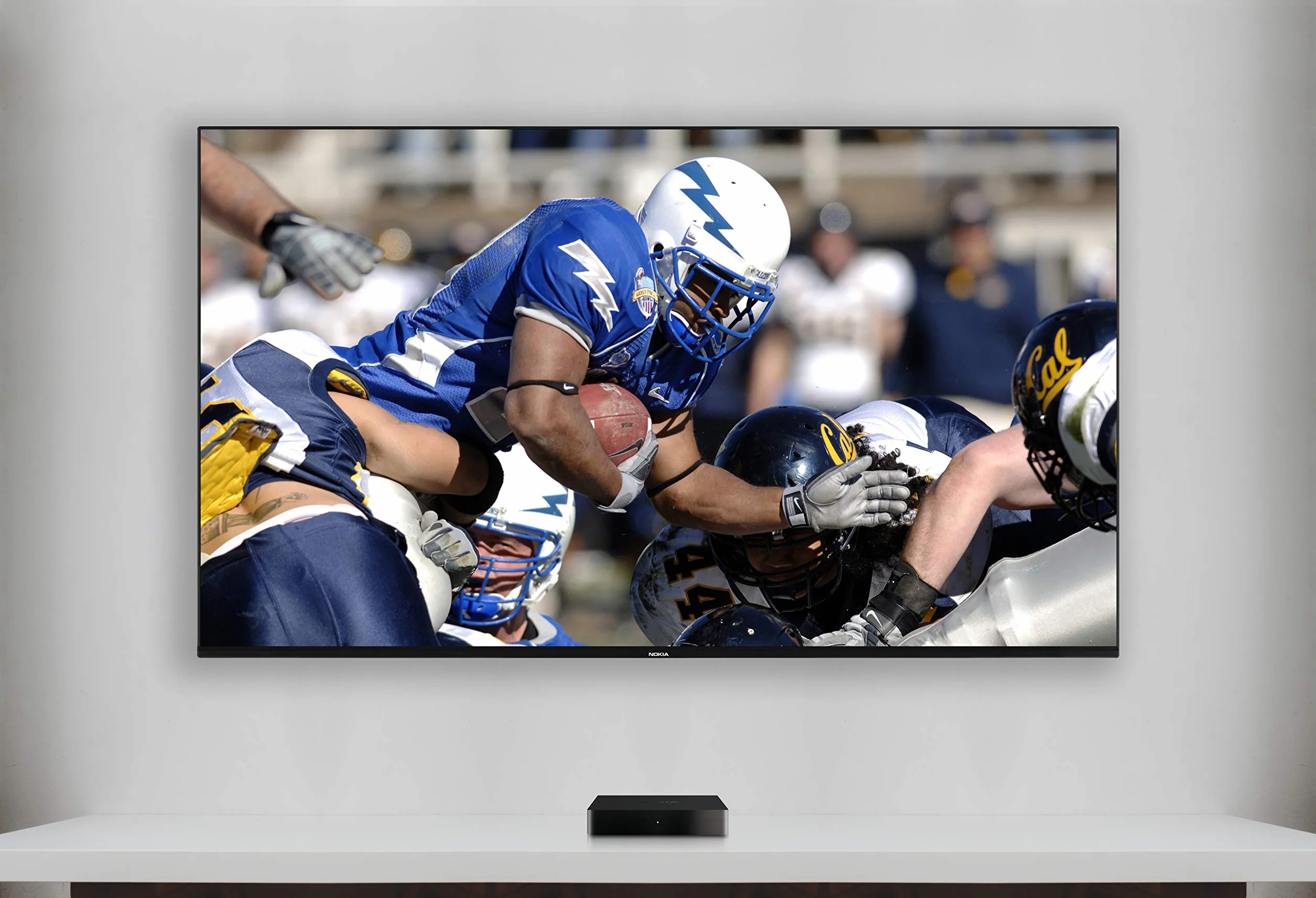 Nokia 6000 DVB-T/DVB-T2 HD Terrestrischer Receiver mit Fernbedienung, digitalem TV-Programm, HDMI, USB-Stick und Festplattenanschluss