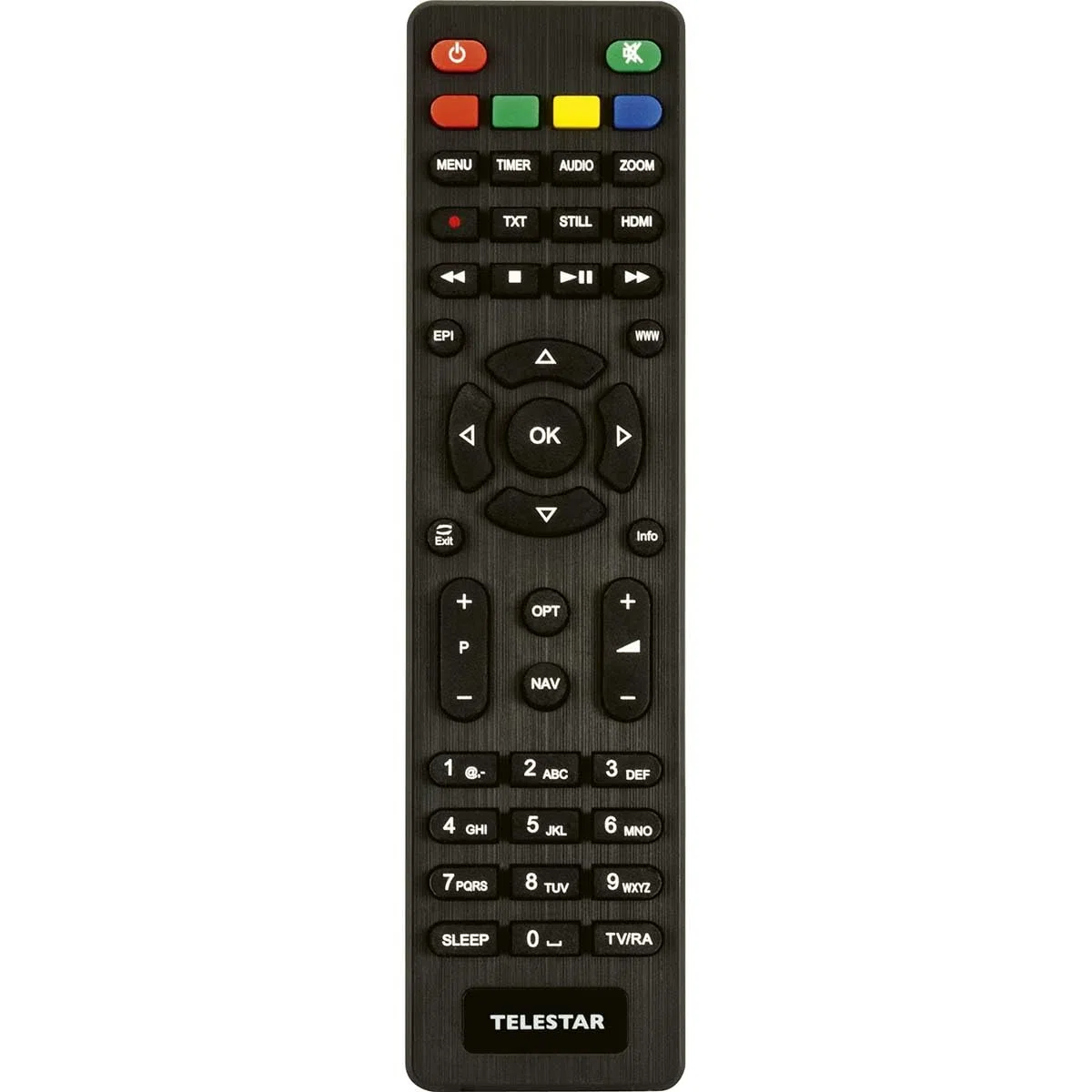 TELESTAR digiHD TT 7 IR – DVB-T2 & DVB-C Combo-Receiver (Kabelreceiver und DVB-T2 Receiver in einem, Aufnahmefunktion, Mediaplayer) – Schwarz
