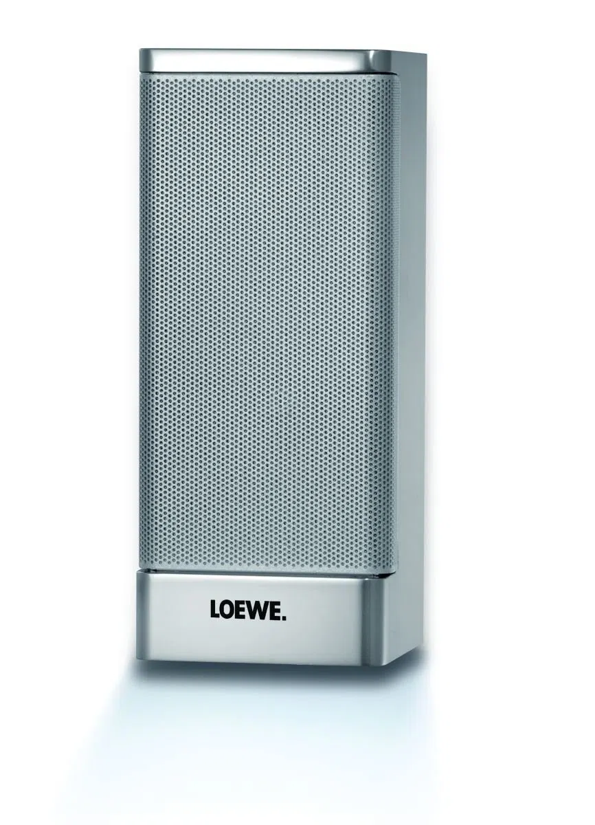 Loewe Individual Sound S 1 Satelliten-Lautsprecher alu/silber (Paar)