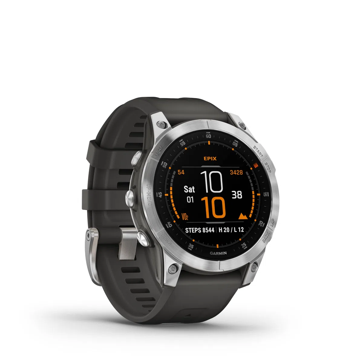 Garmin [renewed] EPIX (Gen2) – GPS-Multisport-Smartwatch 1,3“ AMOLED-Touchdisplay, TOPO-Karten, 60 Sport-Apps, GarminMusic, GarminPay, bis zu 16 Tage Akkulaufzeit, wasserdicht [Generalüberholt]