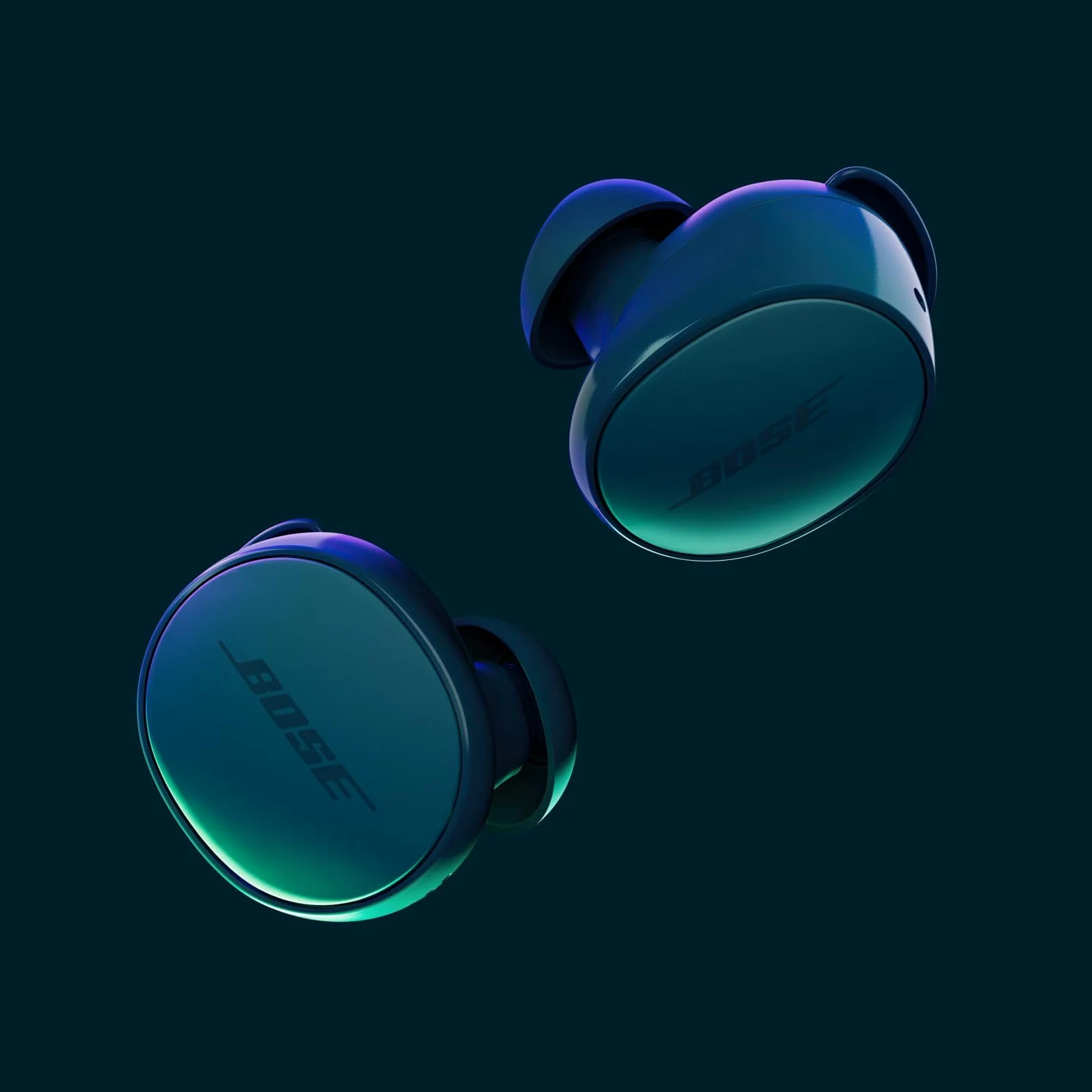Bose QuietComfort Kabellose Noise-Cancelling-Earbuds, Lifestyle-Bluetooth-Earbuds für Sport und mehr mit aktivem Noise-Cancelling, bis zu 8,5 Stunden Akkulaufzeit, Dämmerungsblau - Limited Edition