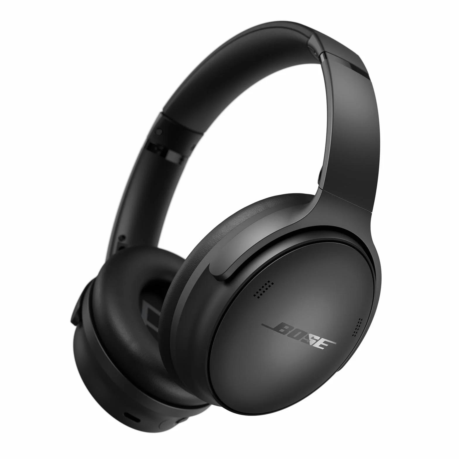 Bose QuietComfort SC Kabellose Kopfhörer mit Mikrofon und Noise-Cancelling, Bluetooth Over-Ear-Kopfhörer mit Noise-Cancelling, bis 24 Stunden Akkulaufzeit, mit Soft Case, Schwarz