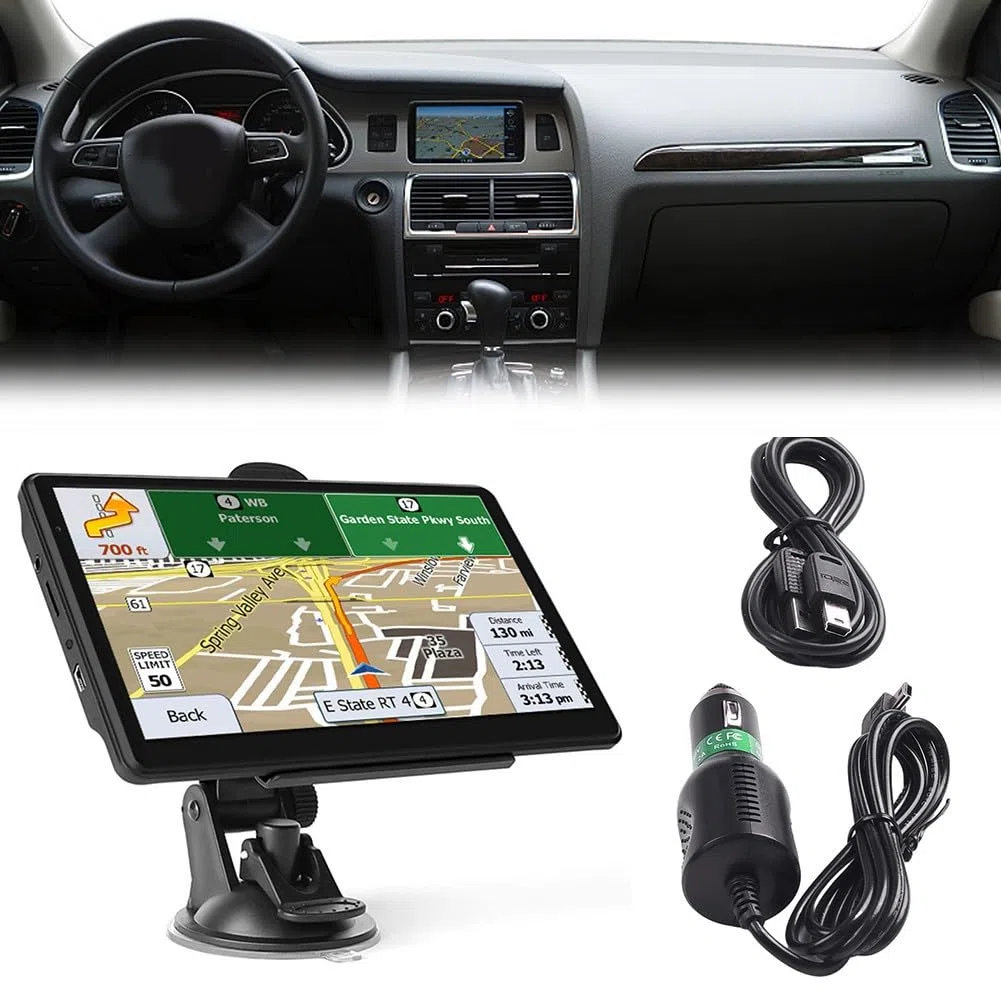 Auto GPS Navigator 7 Zoll Navi LKW Navigationssystem 8GB ROM FM Transmitter IGO Karten für Auto LKW Motorrad