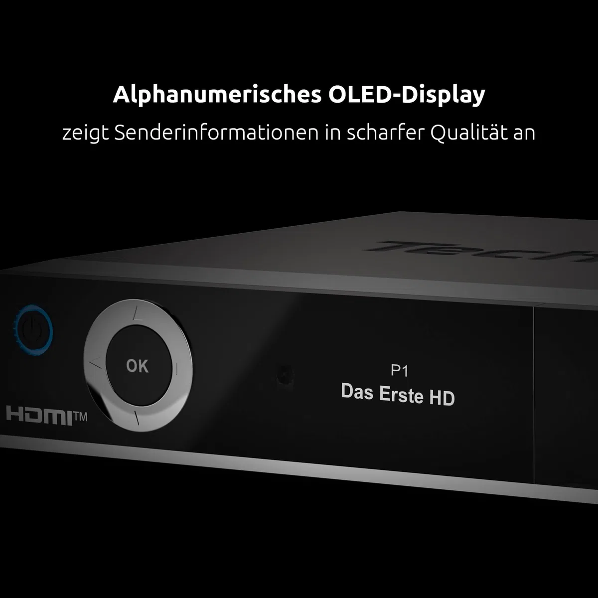 TechniSat DIGIT ISIO S4 – Twin Sat-Receiver mit alphanumerischem Display (HDTV Twin-Tuner, DVB-S2, PVR Aufnahmefunktion via USB, HbbTV, CI+, HDMI) schwarz