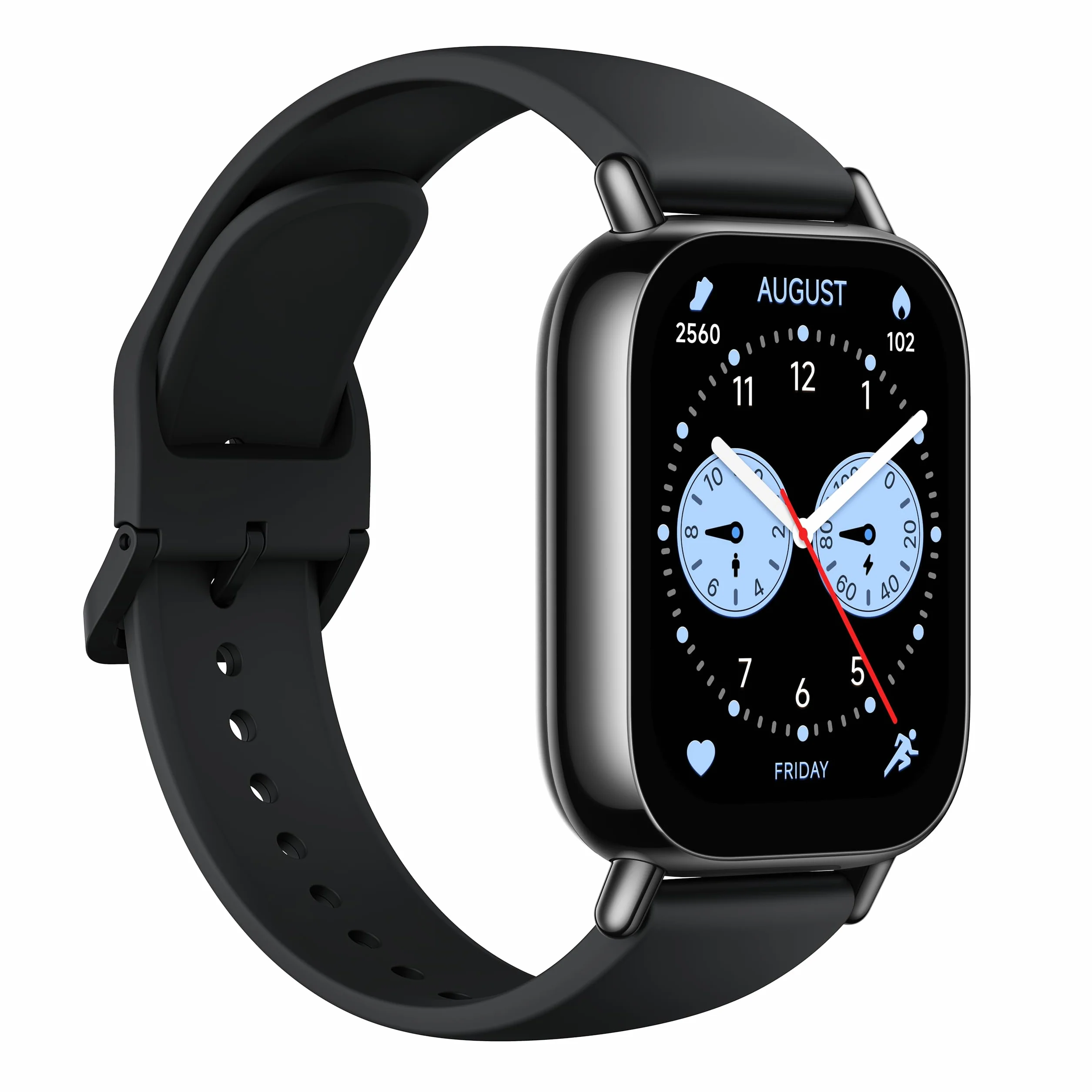 Redmi Watch 5 Lite Smartwatch 1.96" AMOLED Display 18 Tage Akku GPS 5ATM Wasserdicht Schwarz