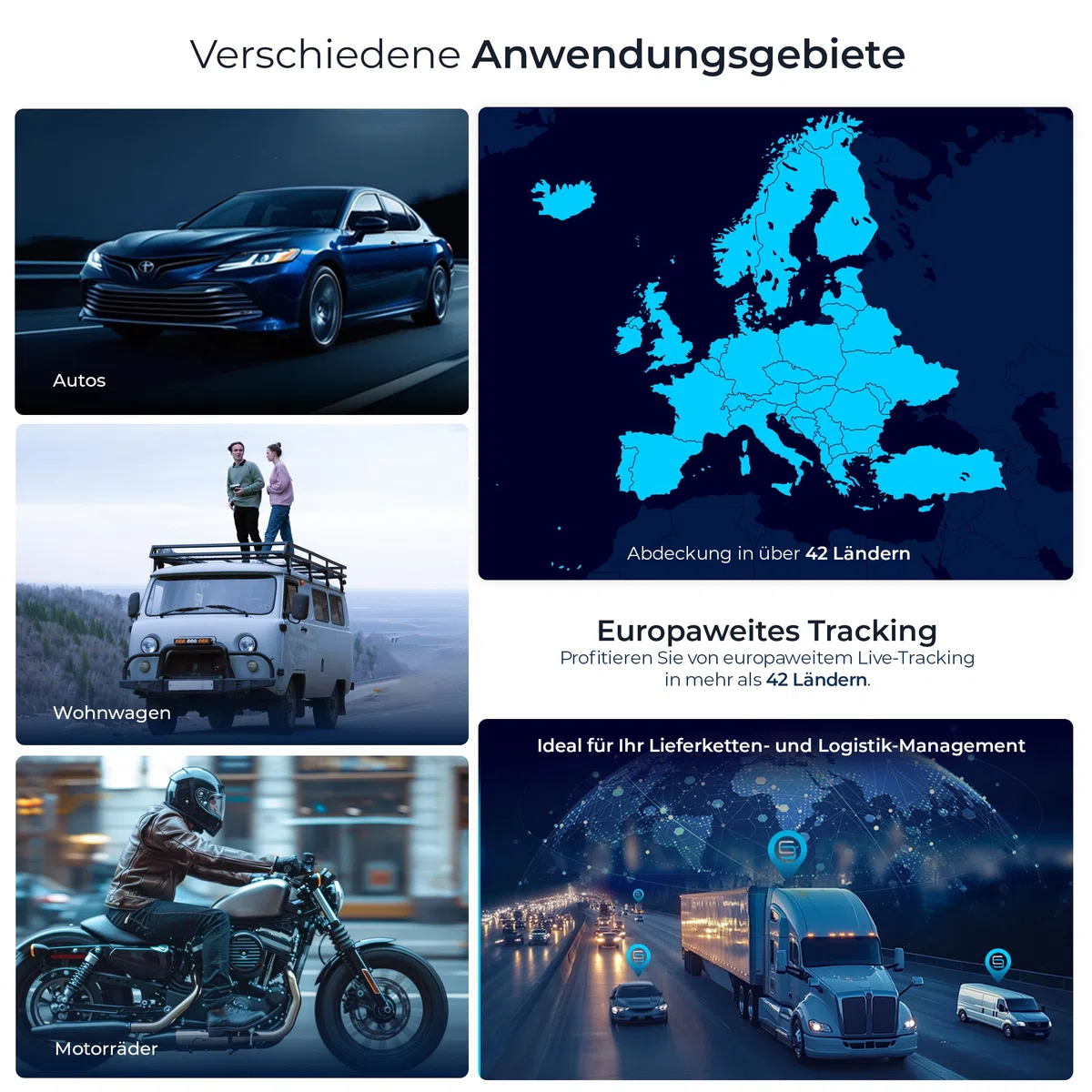 SALIND GPS - Salind 11 4G - GPS-Tracker für Auto, Motorrad, Fahrzeuge & LKW´s mit Magnet - Ortungsgerät mit Echtzeit-Tracking, Lange Akkulaufzeit - bis zu 70 Tage im Standby - Alarme - Geozaun
