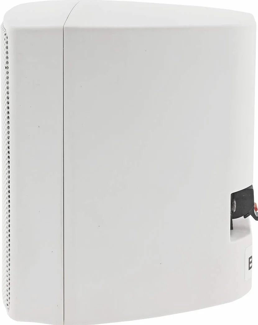 ChiliTec 2-Wege Lautsprecher Weiß Paar Wand-Lautsprecher für HiFi Stereoanlage Heimkino 60Watt 8Ohm