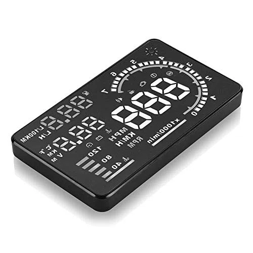 OBD2 HUD A8 5,5 Geschwindigkeitsanzeige Überhead Videogerät Windschutzspiegel Reflektives Bild