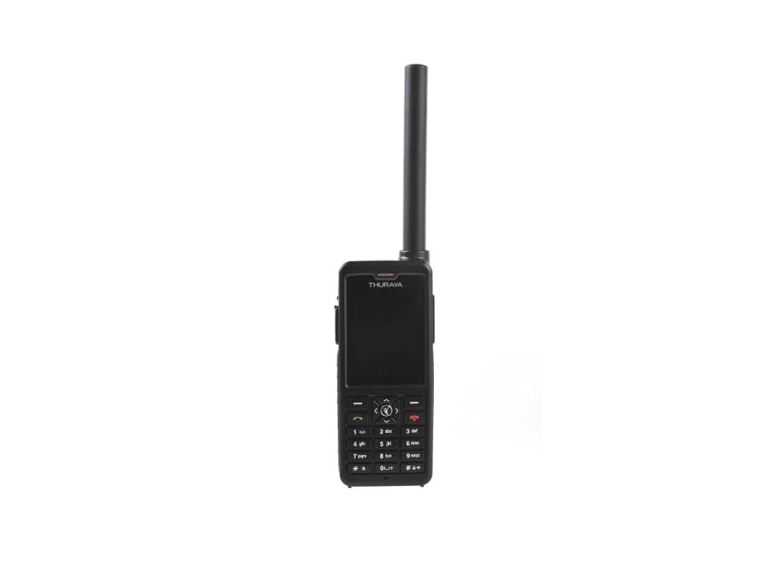 OSAT Thuraya XT Pro Satellitentelefon und NOVA SIM mit 10 Einheiten (11 Minuten) / 365 Tagen Gültigkeit - Schwarz