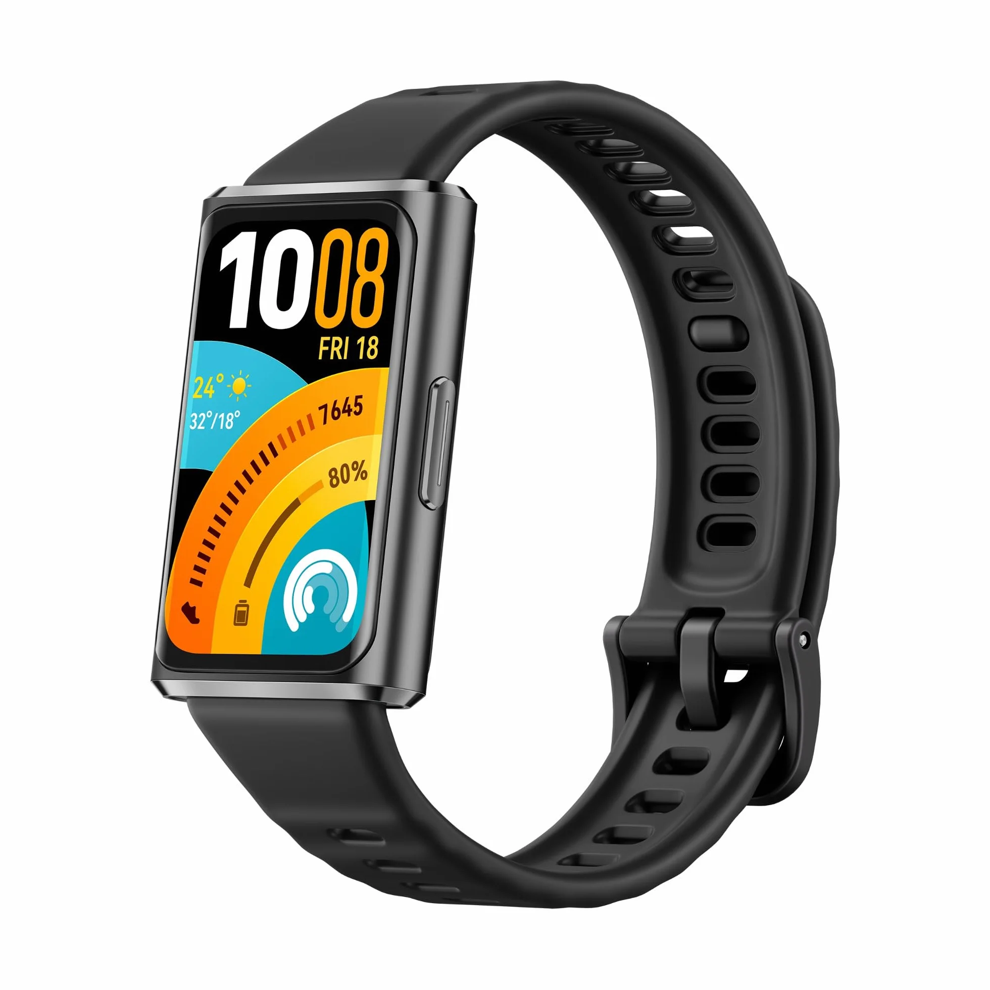 HUAWEI Band 11 Pro Smartwatch, Autonomes GPS Fitness Tracker, 1,62″ AMOLED 2000 Nits, Herzfrequenz- & Schlaftracking, SpO2, 5 ATM, Legierungsgehäuse, Schwarz