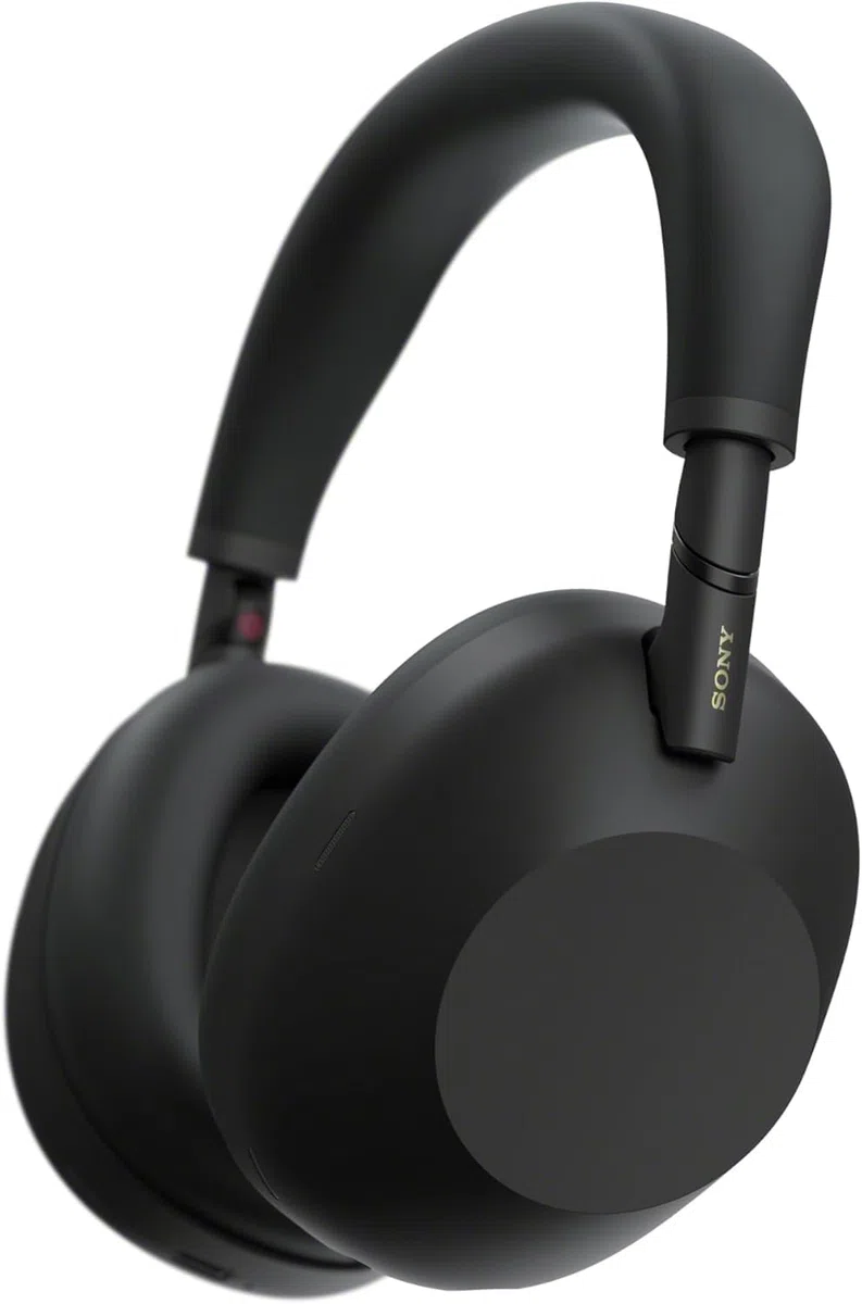 Sony WH-1000XM6 kabellose Noise Cancelling-Kopfhörer, Signature Hi-Res Sound, Bluetooth-Kopfhörer, Komfort, faltbares Design, magnetische Tragetasche, 30 Std.-Akku NC An, iOS & Android - Schwarz