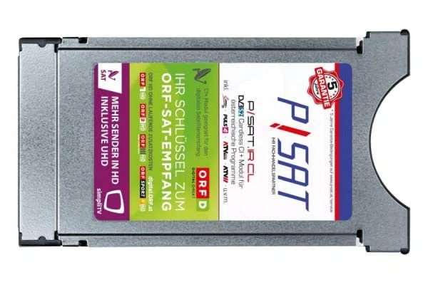 IR CL ORF & simpliTV cardless Modul für Sat (DVB-S) mit integrierter Smartcard und ORF DIGITAL DIREKT, 5 Jahre