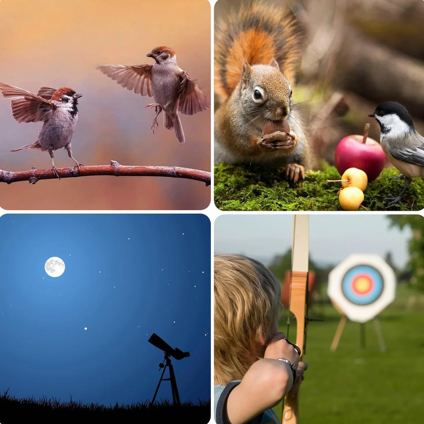 Gosky Spektiv Vogelbeobachtung 20-60 x 80 Porro Prism für sportschützen - wasserdichtes für das Schießen von Vogelbeobachtung Wildlife Scenery
