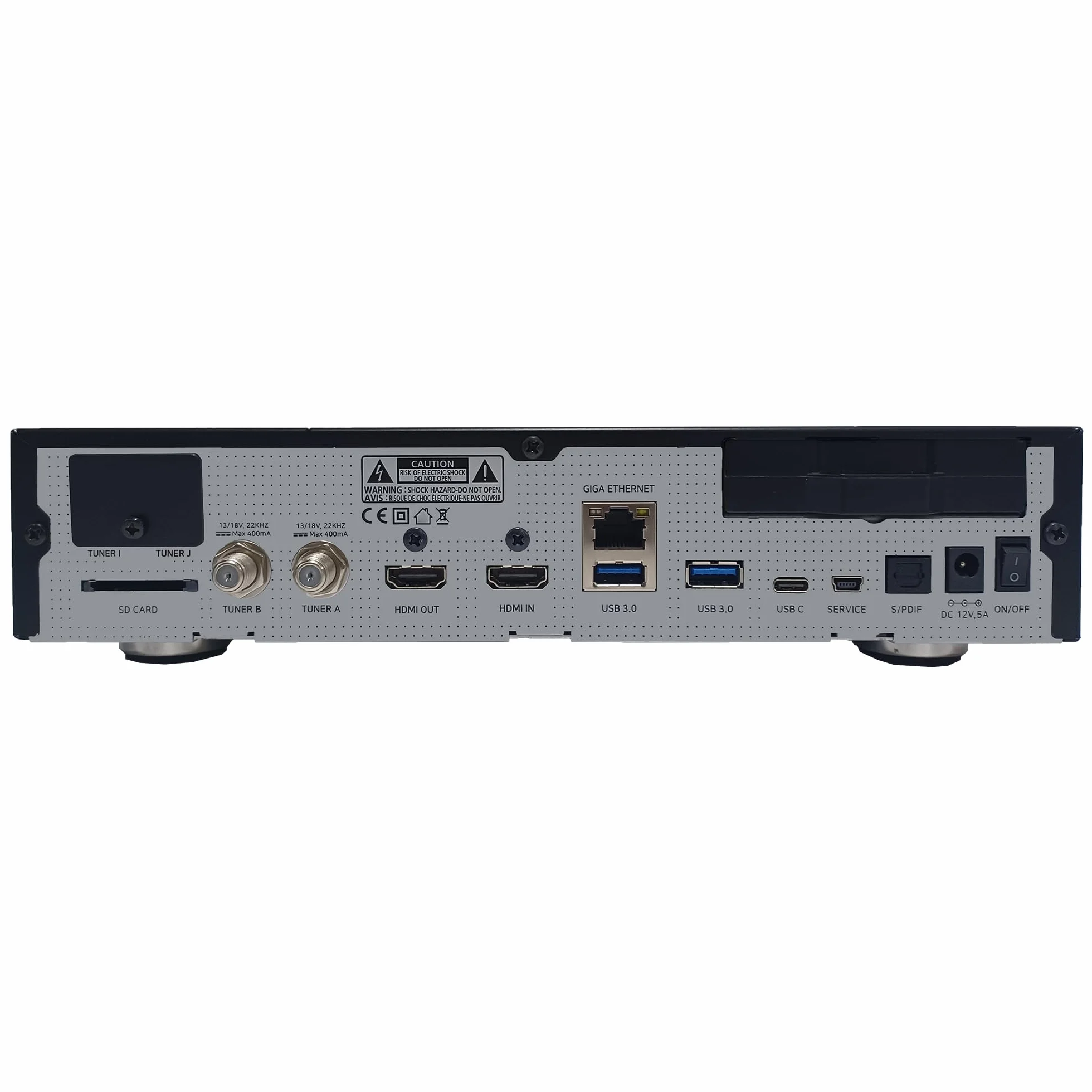 GigaBlue UHD Quad 4K Pro 2X FBC DVB-S2 Twin Sat Receiver mit Dual Core CPU, E2 Linux OS, 4GB RAM, 8GB eMMC, Bluetooth 5.4, H.265, 1200Mbit WLAN, 3X USB 3.0, HTS e-com HDMI-Kabel